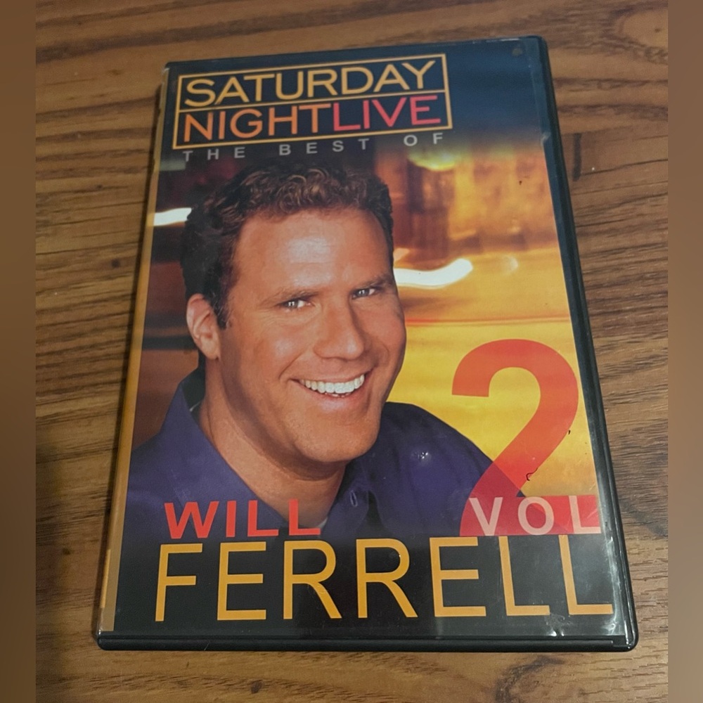 Saturday Night Live: The Best Of Vol. 2 VHS — Bold Yellow & Orange Cover